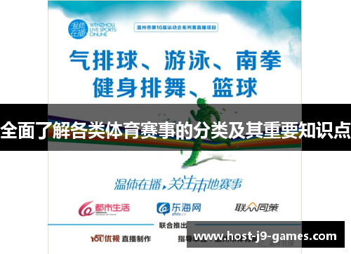 全面了解各类体育赛事的分类及其重要知识点
