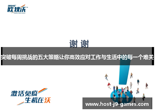 突破每周挑战的五大策略让你高效应对工作与生活中的每一个难关 突破每周挑战的五大策略让你高效应对工作与生活中的每一个难关